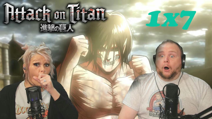 ATTACK ON TITAN 1x7 REACTION | Small Blade: The Struggle for Trost, Part 3