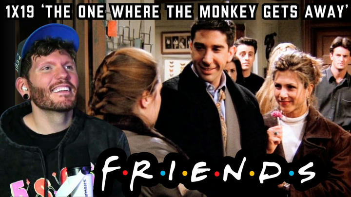 First time watching Friends REACTION 1x19 'The One Where the Monkey Gets Away'