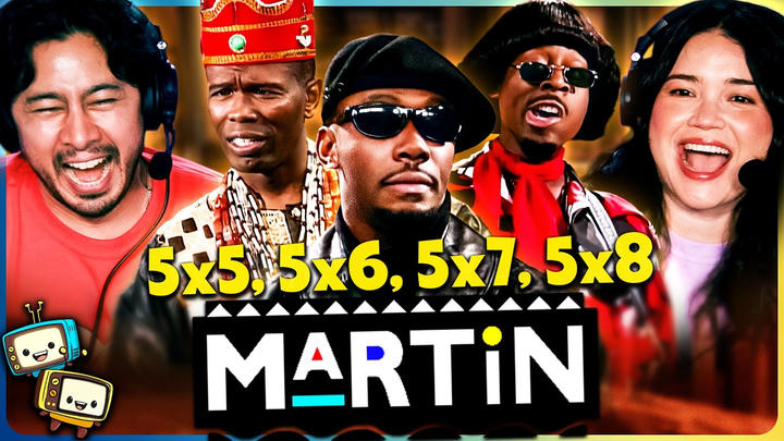 MARTIN (1996) 5x5, 5x6, 5x7 & 5x8 Reaction! | First Time Watch | Martin Lawrence w/ Jaby Koay