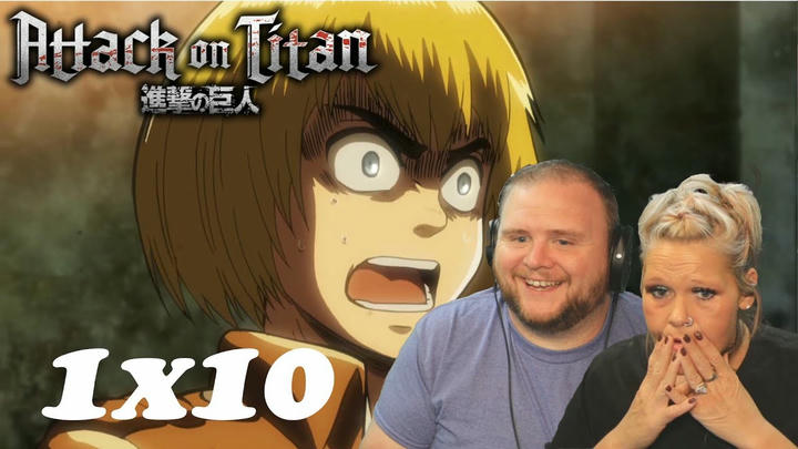 ATTACK ON TITAN 1x10 REACTION | Answer: Battle of Trost District, Part 6