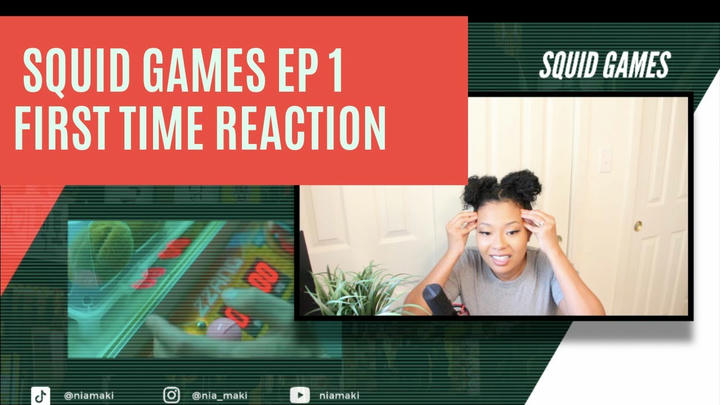 Nia Maki Reacts - Squid Game (2021)