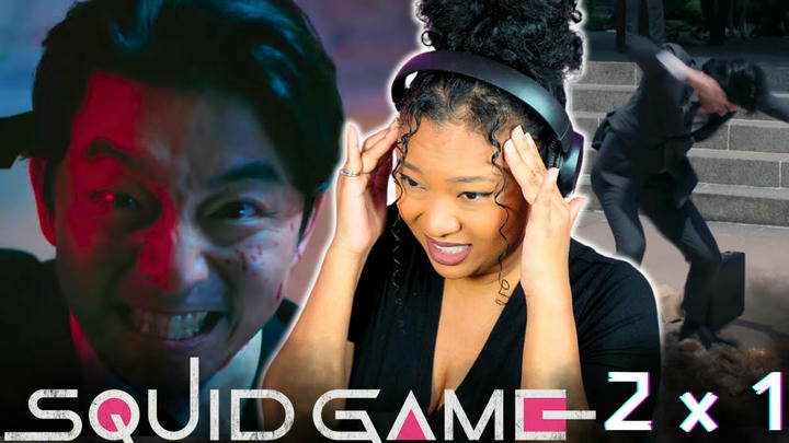 NOT STOMPING ON THEM BUNS! SQUID GAME 2x1 "BREAD AND LOTTERY" REACTION | FIRST TIME WATCHING