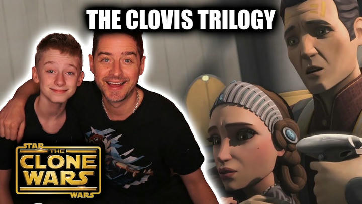 Star Wars - The Clone Wars: The Clovis Trilogy  (FIRST TIME WATCHING REACTION!)
