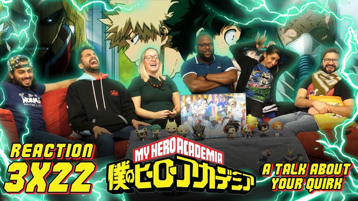 My Hero Academia - 3x22 Talk About Your Quirk - Group Reaction
