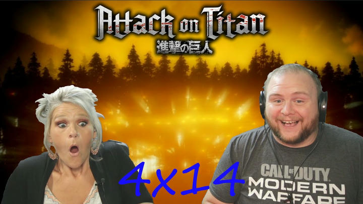 ATTACK ON TITAN 4x14 REACTION | Savagery