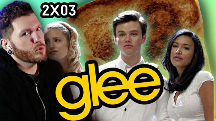 This episode is HEAVY! | First time watching GLEE 2x03 Grilled Cheesus REACTION