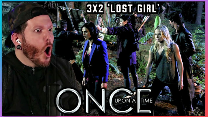Emma meets Pan! | First time watching Once Upon a Time REACTION 3x2 'Lost Girl'
