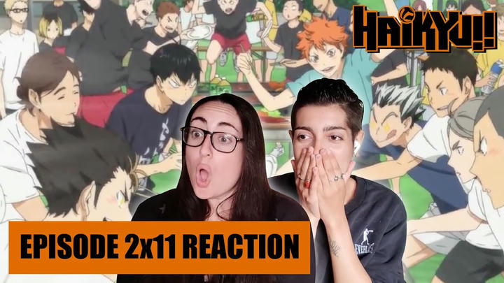 HAIKYUU!! Reaction 2x11 - "ABOVE"