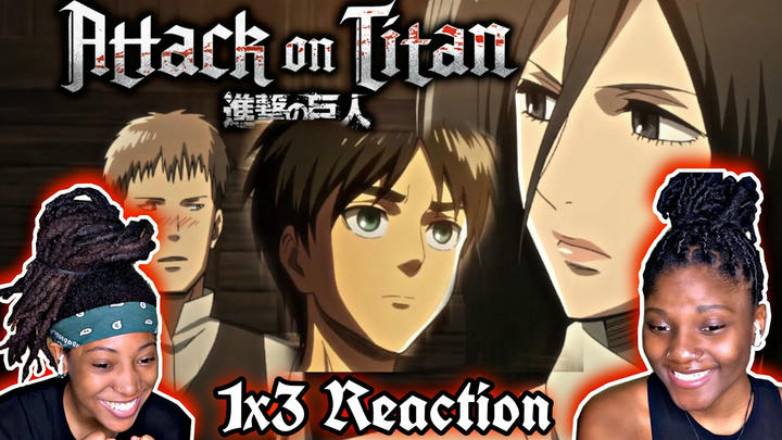 Attack on Titan 1x3 REACTION