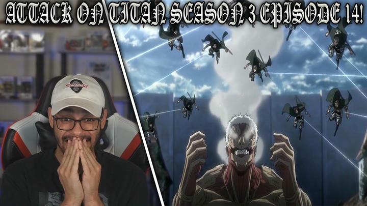 Attack on titan Season 3 Episode 14 Reaction! - Thunder Spears