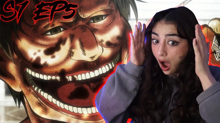 THIS IS CARNAGE / Attack On Titan Reaction & Review / S1 Ep5