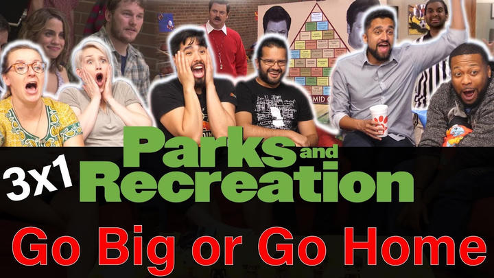 Parks and Recreation - 3x1 Go Big or Go Home - Group Reaction