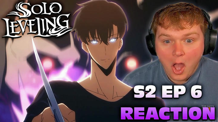 JIN WOO vs KARGALGAN! Solo Leveling 2x6 REACTION!