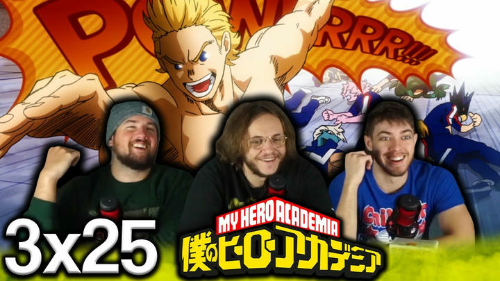 MIRIO IS A MONSTER!!! | My Hero Academia 3x25 "Unrivaled" Group Reaction!