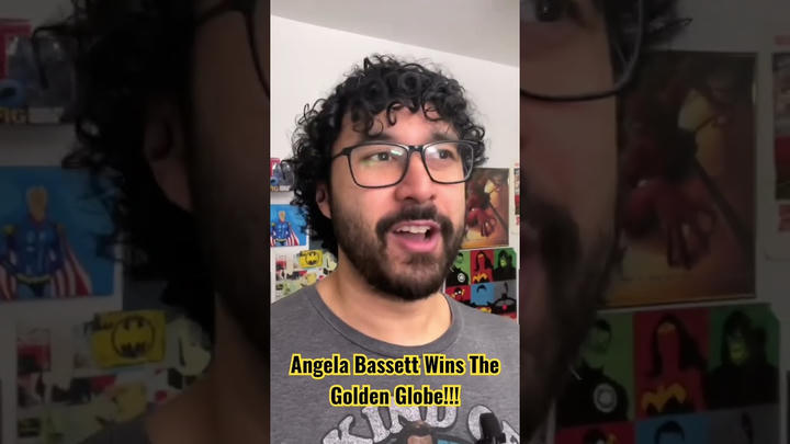 Angela Bassett WINS GOLDEN GLOBE For Black Panther Wakanda Forever Best Supporting Actress Reaction