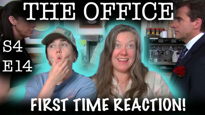 The Office | S4 E14 | "Chair Model" | FIRST TIME REACTION