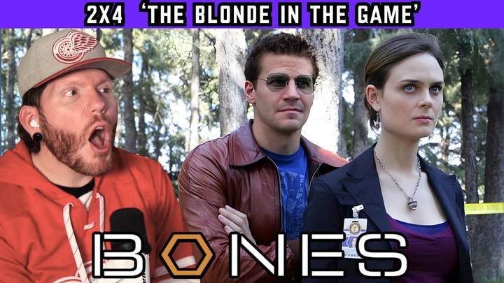 First time watching BONES 2x4 'The Blonde in the Game' REACTION
