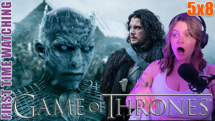 Game of Thrones 5x8 'Hardhome' Reaction | First Time Watching