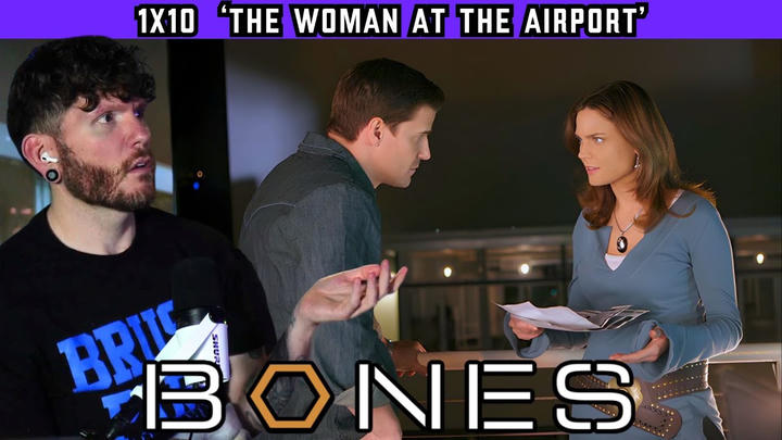 First time watching BONES 1x10 'The Woman at the Airport' REACTION