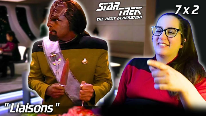 🖖Star Trek: The Next Generation 7x2 Liaisons FIRST TIME WATCHING Reaction
