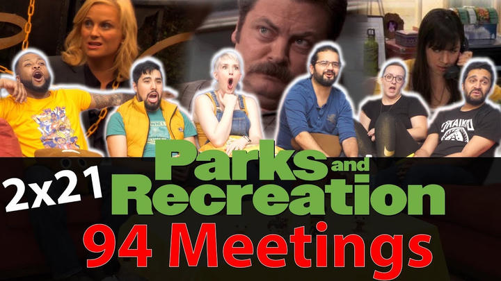Parks and Recreation - 2x21 94 Meetings - Group Reaction