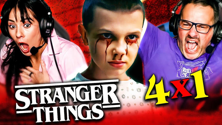 STRANGER THINGS Season 4, Episode 1 REACTION!! Netflix | Millie Bobby Brown | Sadie Sink