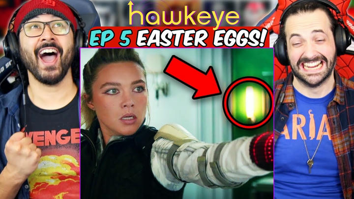 HAWKEYE 1x5 EASTER EGGS & BREAKDOWN REACTION!! Details You Missed | Kingpin