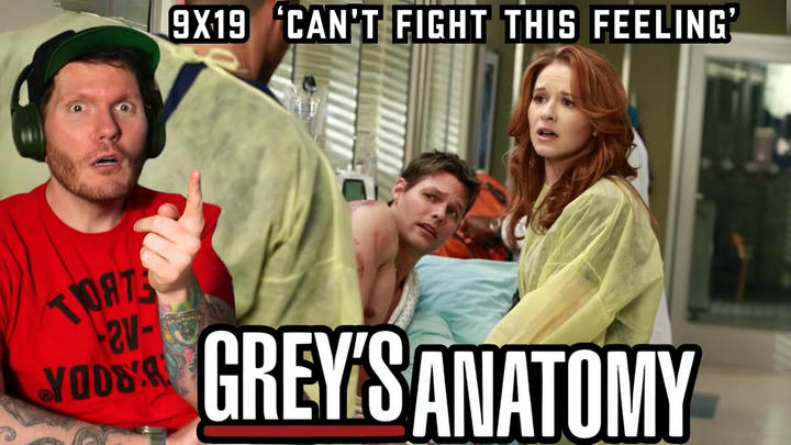 First time watching Grey's Anatomy REACTION 9x19 'Can't Fight This Feeling'