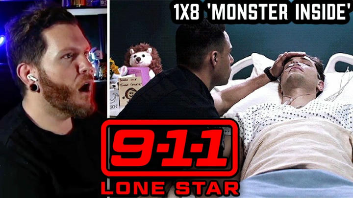 This almost BROKE me! | First time watching 9-1-1 Lone Star REACTION 1x8 'Monster Inside'