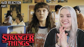 Stranger Things 4x01 'The Hellfire Club' REACTION | PART 1