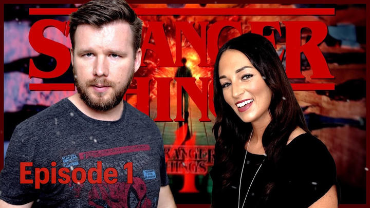 My wife watches Stranger Things for the FIRST time || Season 4 Episode 1