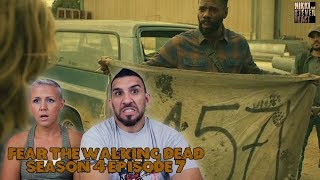 Fear The Walking Dead Season 4 Episode 7 'The Wrong Side of Where You Are Now' REACTION!