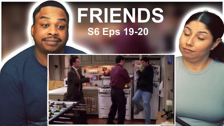 FIRST TIME WATCHING FRIENDS S6 E19-20 | JOEY NEEDS A NEW FRIDGE