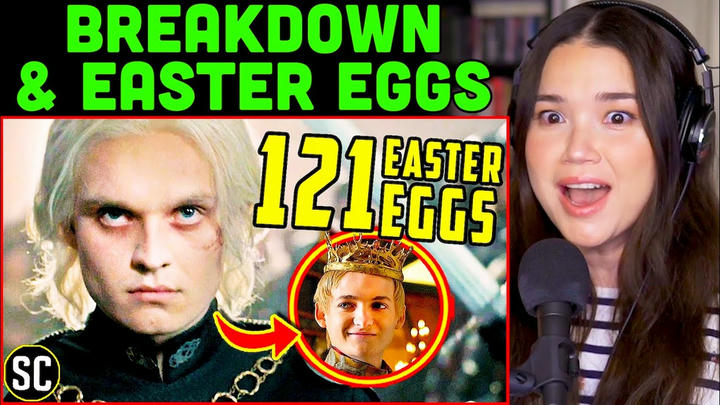 HOUSE OF THE DRAGON Ep 9 Breakdown REACTION! | Every Easter Egg & Ending Explained | ScreenCrush