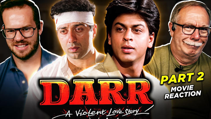 Darr Movie Reaction 2/3 | Shah Rukh Khan | Sunny Deol | Juhi Chawla | Yash Chopra