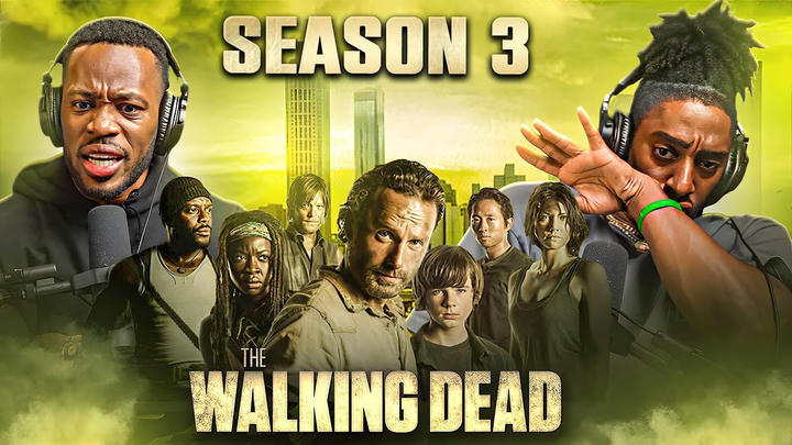 THE WALKING DEAD **MARATHON REACTION** SEASON 3 (FULL SEASON BINGE)