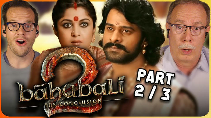 BAAHUBALI 2: THE CONCLUSION Movie Reaction Part 2/3! | SS Rajamouli | Prabhas | Rana Daggubati