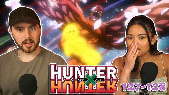 MERUEM & ROYAL GUARDS GET SPICY!🥵 - Hunter X Hunter Episode 127 & 128 REACTION + REVIEW!