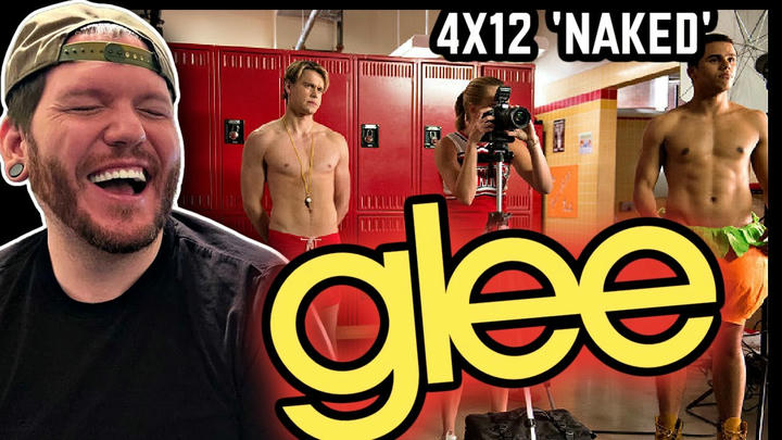 This is too much 😂! | First time watching GLEE 4x12 'Naked' REACTION