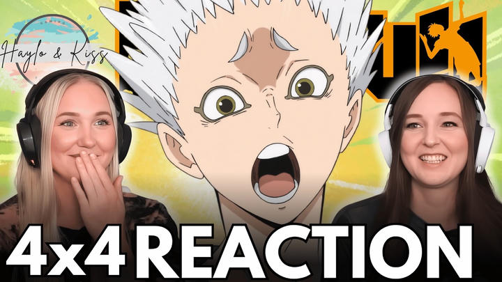 TAKE IT EASY | HAIKYUU | Reaction 4x4