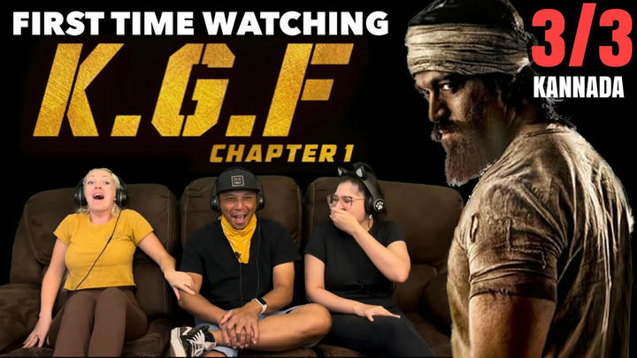 K.G.F Chapter 1 (2018) - First Time Watching | Movie Reaction With KANNADA Audio Part 3