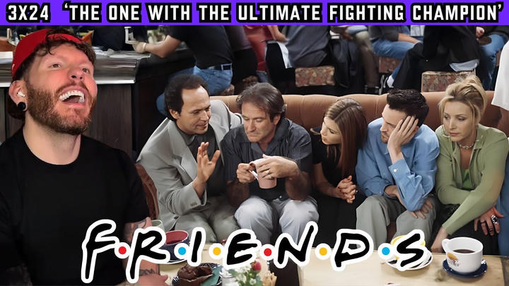 FIRST TIME WATCHING Friends REACTION 3x24 'The One with the Ultimate Fighting Champion'