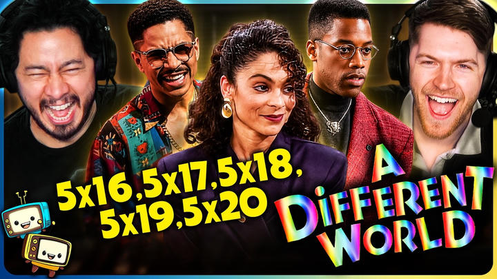 A DIFFERENT WORLD Season 5 Episodes 16-20 Reaction! | Jasmine Guy, Kadeem Hardison, w/ Jaby Koay