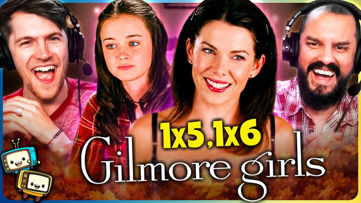 GILMORE GIRLS Season 1 Episodes 5-6 Reaction! | First Time Watch! | Lauren Graham | Alexis Bledel