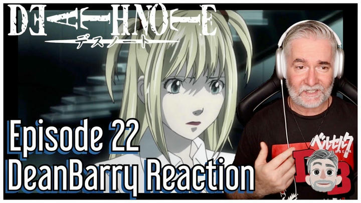 Death Note - Episode 22 "Guidance" REACTION