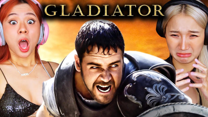 Asian Girls React | Gladiator | First Time Watch