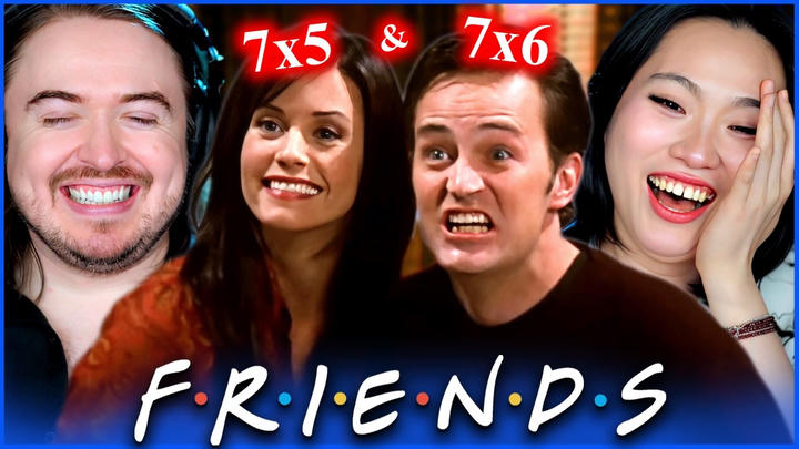 **EXCUSE ME!!** Friends Reaction S7 Episodes 5 & 6: FIRST TIME WATCHING