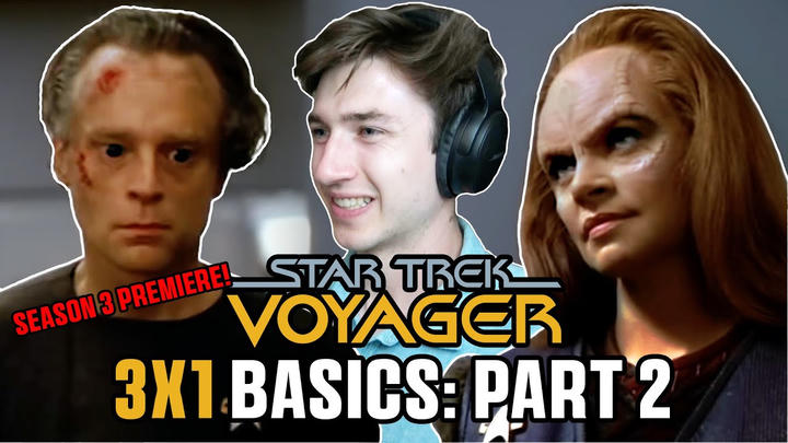 SEASON 3 PREMIERE! STAR TREK VOYAGER - 3X1 - “Basics Part 2” FIRST TIME WATCHING REACTION!
