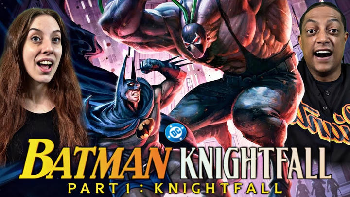 BATMAN KNIGHTFALL PART 1: KNIGHTFALL | OUR FIRST TIME WATCHING | BANE VS BATMAN | GOTHAM GONE CRAZY🦇