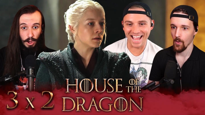 HOUSE OF THE DRAGON 3x2 REACTION!! "Queen's Landing"
